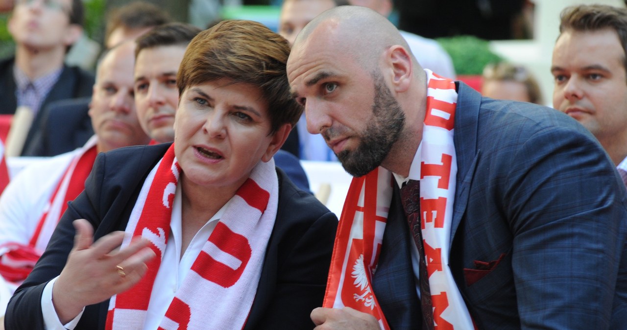 Beata Szydło i Marcin Gortat /Daniel Gnap /East News