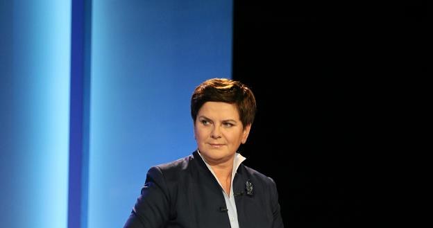 Beata Szydło, premier rządu RP. Fot. Sławomir Kamiński Agencja Gazeta /