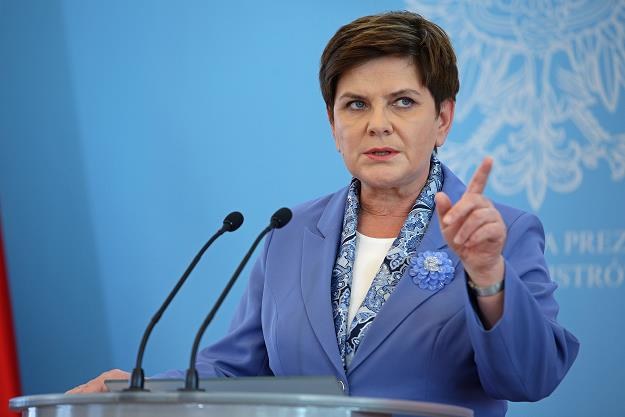 Beata Szydło, premier rządu /PAP