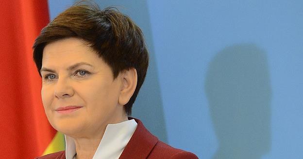 Beata Szydło, premier rządu /Informacja prasowa