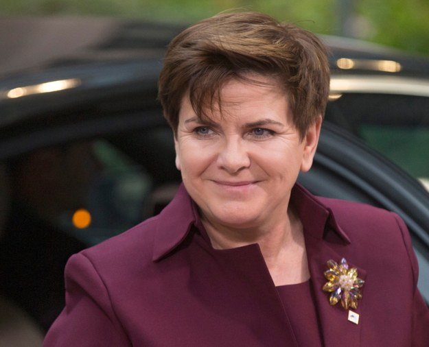 Beata Szydło w Brukseli /PAP/EPA/ETIENNE LAURENT    /PAP/EPA