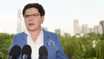 Beata Szydło w Chinach. Trwają rozmowy nt. Nowego Jedwabnego Szlaku