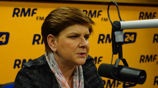 Beata Szydło w Kontrwywiadzie RMF FM /Michał Dukaczewski /RMF FM