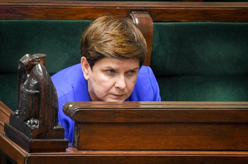 Beata Szydło w Sejmie /Jacek Dominski/REPORTER /East News