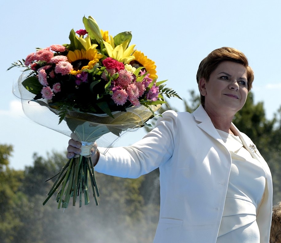Beata Szydło w Stalowej Woli /Darek Delmanowicz /PAP