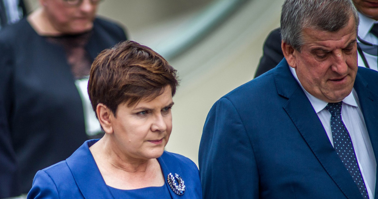 Beata Szydło z mężem Edwardem /MAREK BARCZYŃSKI /East News