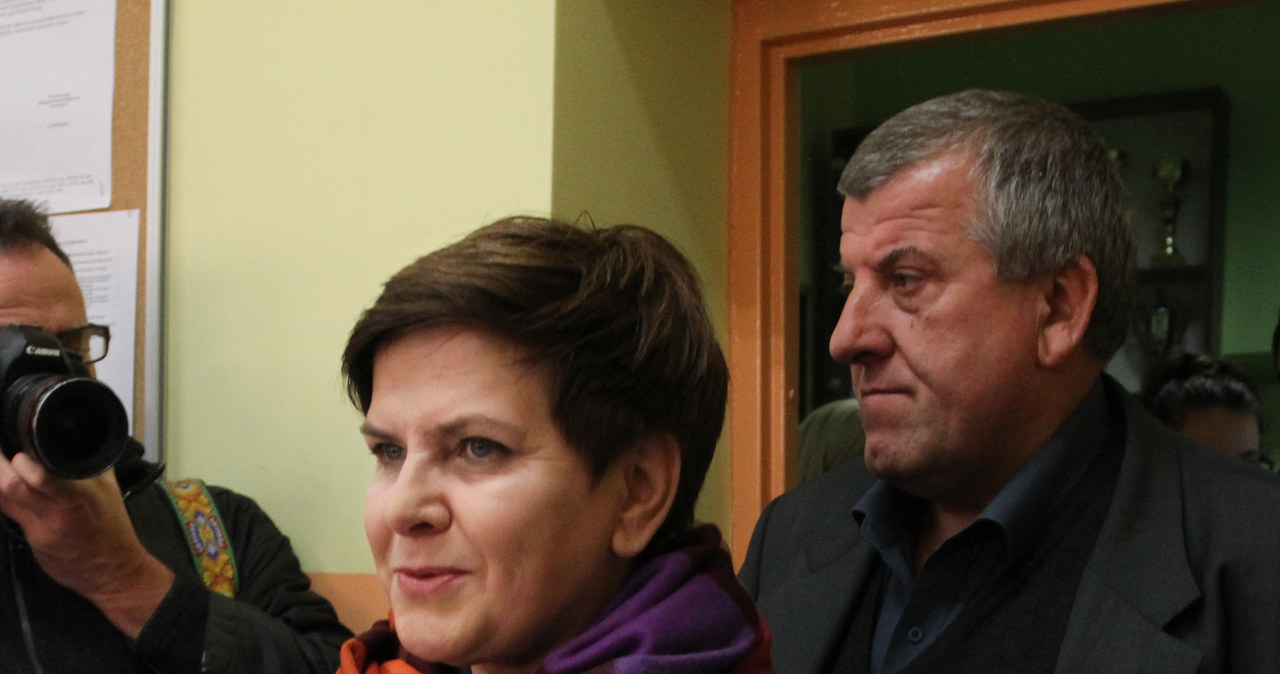 Beata Szydło z mężem /Agencja FORUM