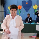 Beata Szydło z najlepszym wynikiem w kraju w eurowyborach