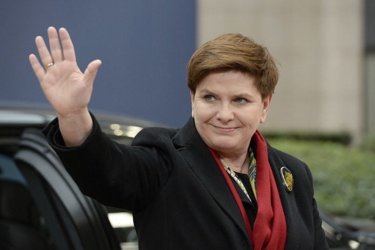 Beata Szydło /AFP