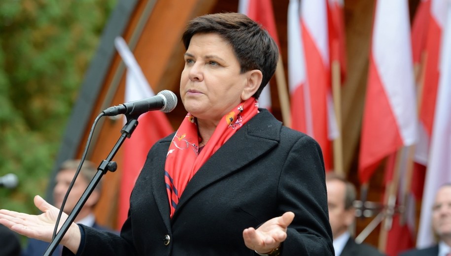 Beata Szydło / 	Piotr Polak    /PAP