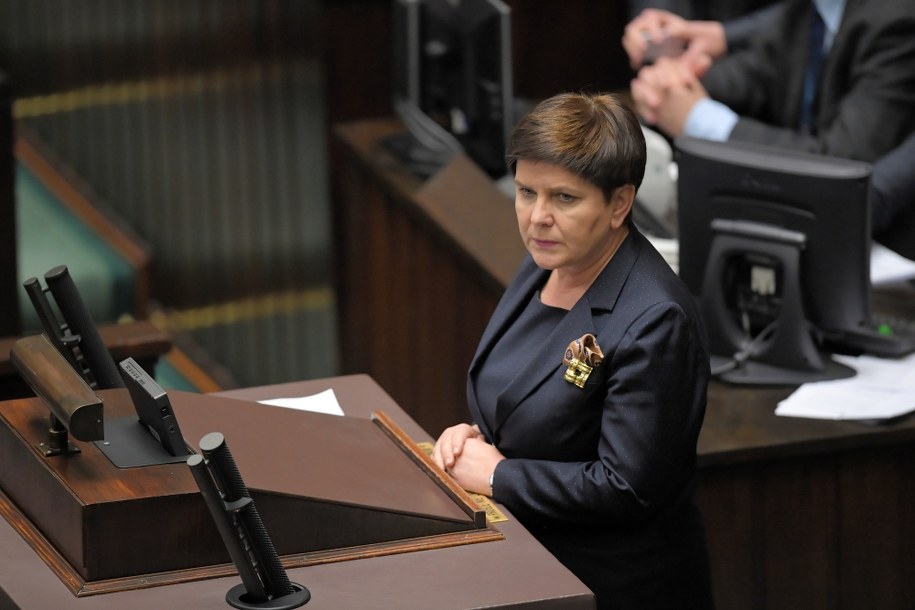 Beata Szydło / 	Radek Pietruszka   /PAP