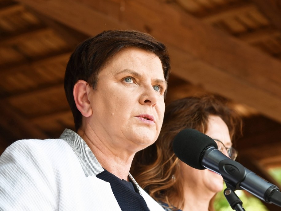 Beata Szydło / 	Piotr Polak    /PAP