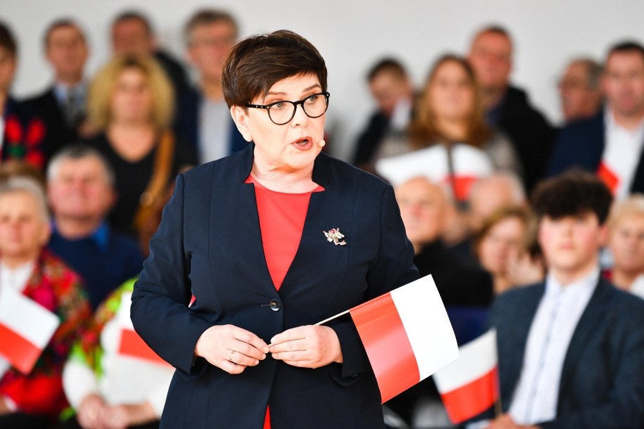 Beata Szydło / 	Piotr Polak    /PAP