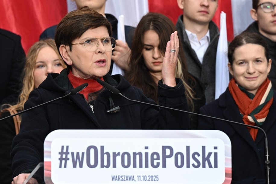 Beata Szydło / 	Radek Pietruszka   /PAP