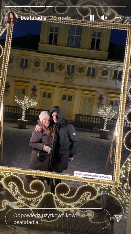 Beata Tadla z mężem fot. Instagram (instagram.com/beatatadla) /Instagram