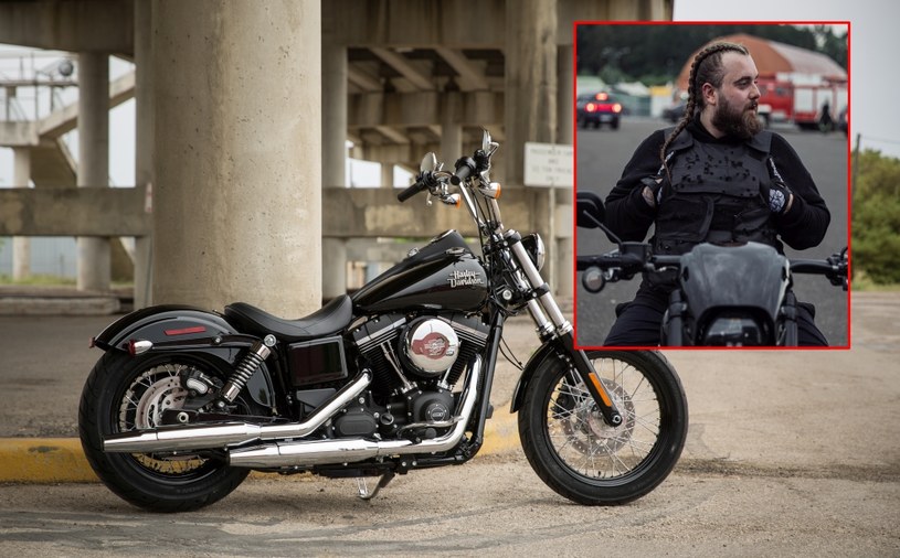Bedoes sprzedaje swojego Harleya-Davidsona Dyna Street Bob. / fot: Harley-Davidson/Instagram: Bedoes2115 /