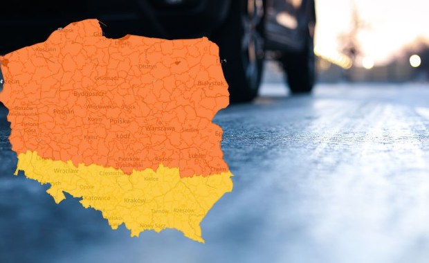 Będzie niebezpiecznie ślisko. Alerty dla całego kraju