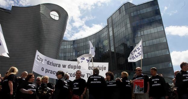 Będzie strajk pracowników TVP SA. Fot. Jacek Domiński /Reporter