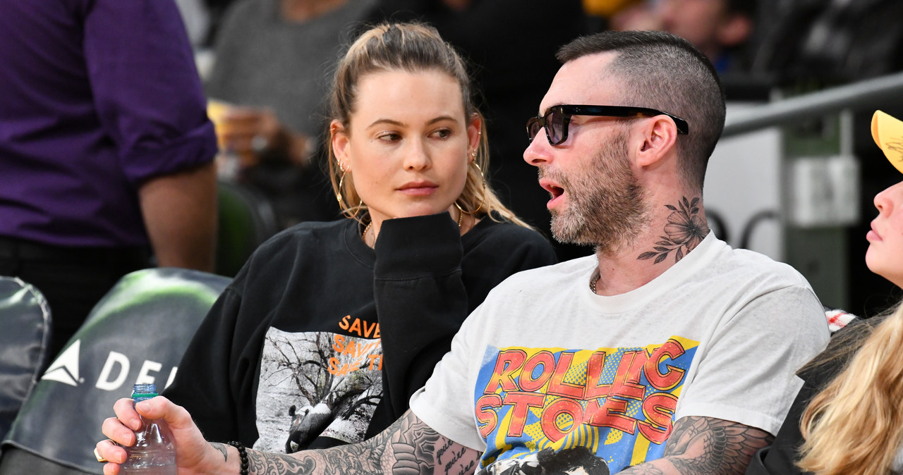 Behati Prinsloo i Adam Levine /Allen Berezovsky /Getty Images