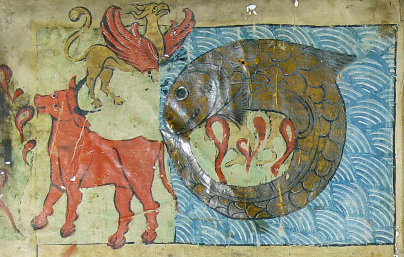 Behemoth, Ziz i Lewiatan - trzy pradawne potwory /Wikimedia Commons /domena publiczna