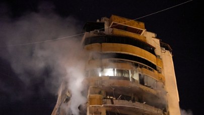 Bejrut: 6 osób nie żyje, a 24 zostały ranne. Budynek runął jak domek z kart