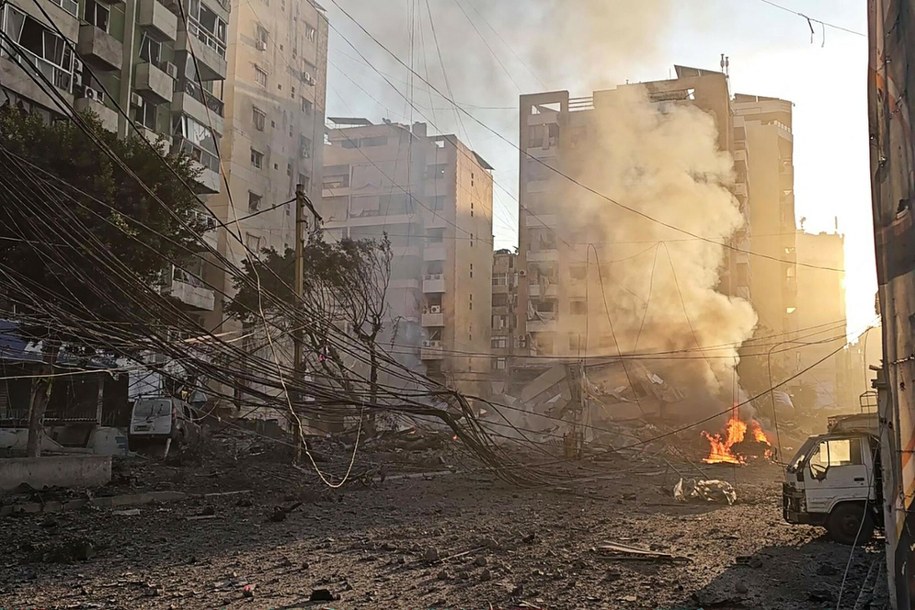 Bejrut po ataku Izraela