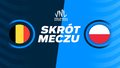Belgia - Polska. Skrót meczu. WIDEO