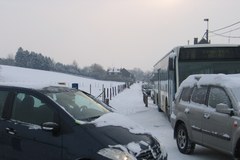 Belgia sparaliżowana przez śnieg 