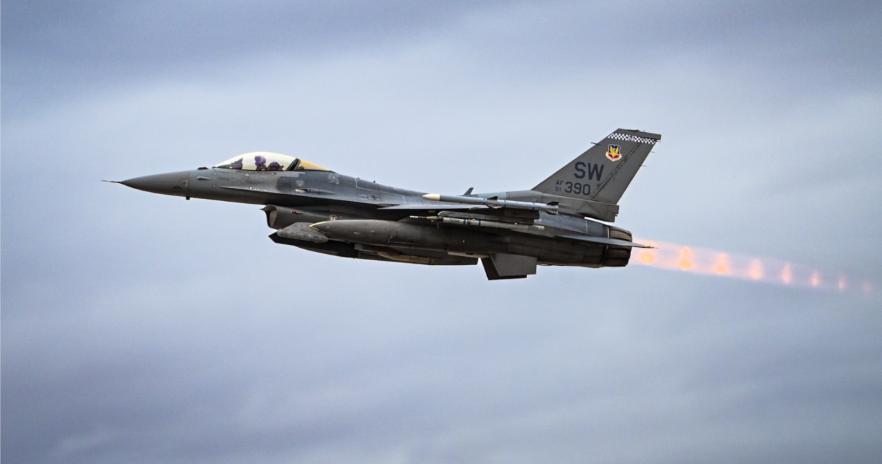 Belgia wysyła 30 myśliwców F-16 na Ukrainę /Staff Sgt. Madeline Herzog /Wikimedia