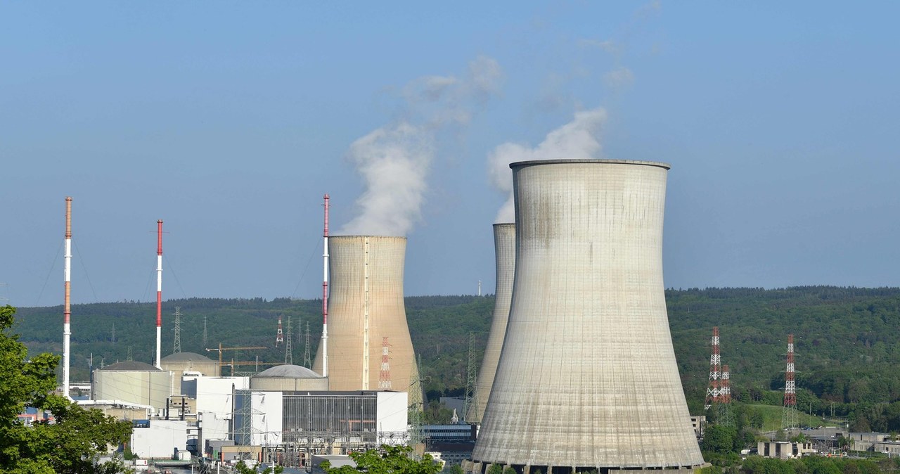 Belgijska elektrownia atomowa w Tihange niedaleko Huy w prowincji Li (zdj. ilustracyjne) /AFP