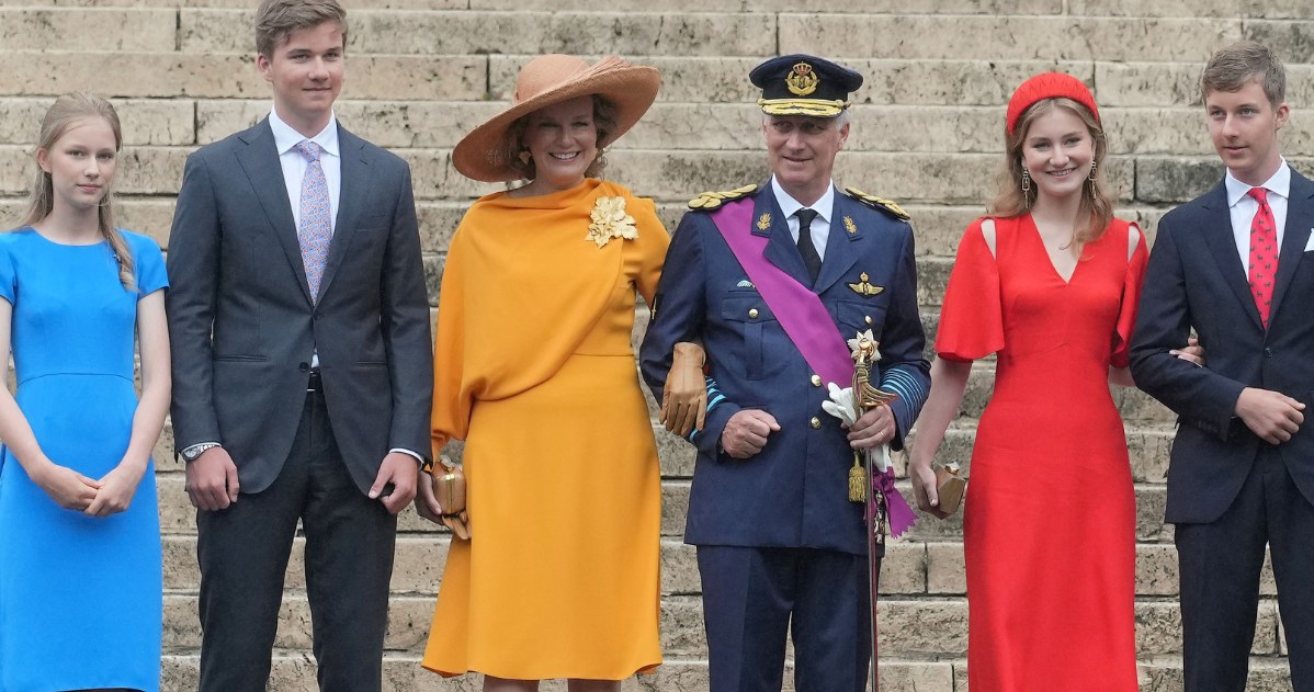 Belgijska rodzina królewska /Sylvain Lefevre /Getty Images