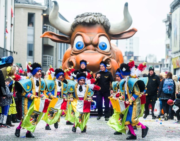 Belgijski festiwal w Aalst został usunięty z listy światowego dziedzictwa UNESCO /STEPHANIE LECOCQ  /PAP/EPA