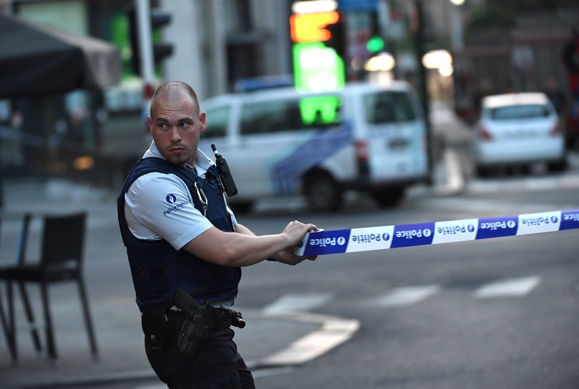 Belgijski policjant, zdjęcie ilustracyjne /AFP