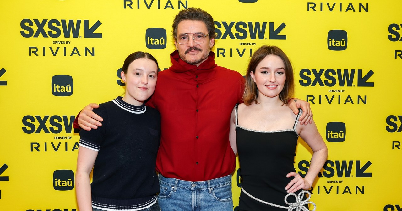 Bella Ramsey, Pedro Pascal i Kaitlyn Dever w trakcie odbywającego się właśnie festiwalu SXSW /Mat Hayward/WireImage /Getty Images