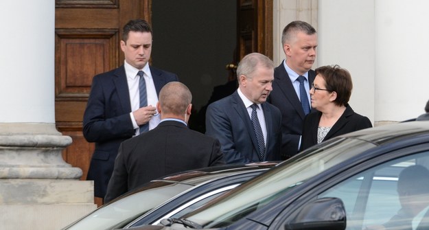 Belweder po uroczystości odwołania przez prezydenta dotychczasowych 3 ministrów /Jakub Kamiński   /PAP