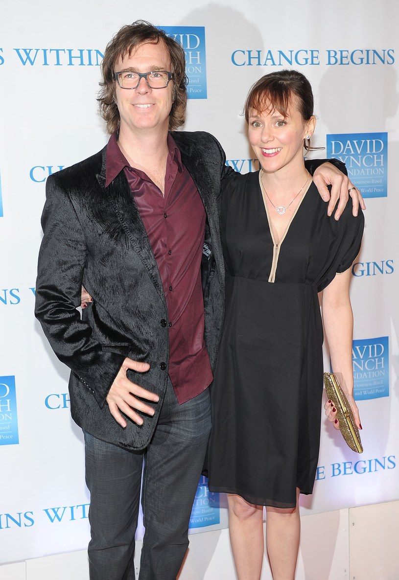 Ben Folds i jego czwarta żona  Fleur Folds /Michael Loccisano /Getty Images