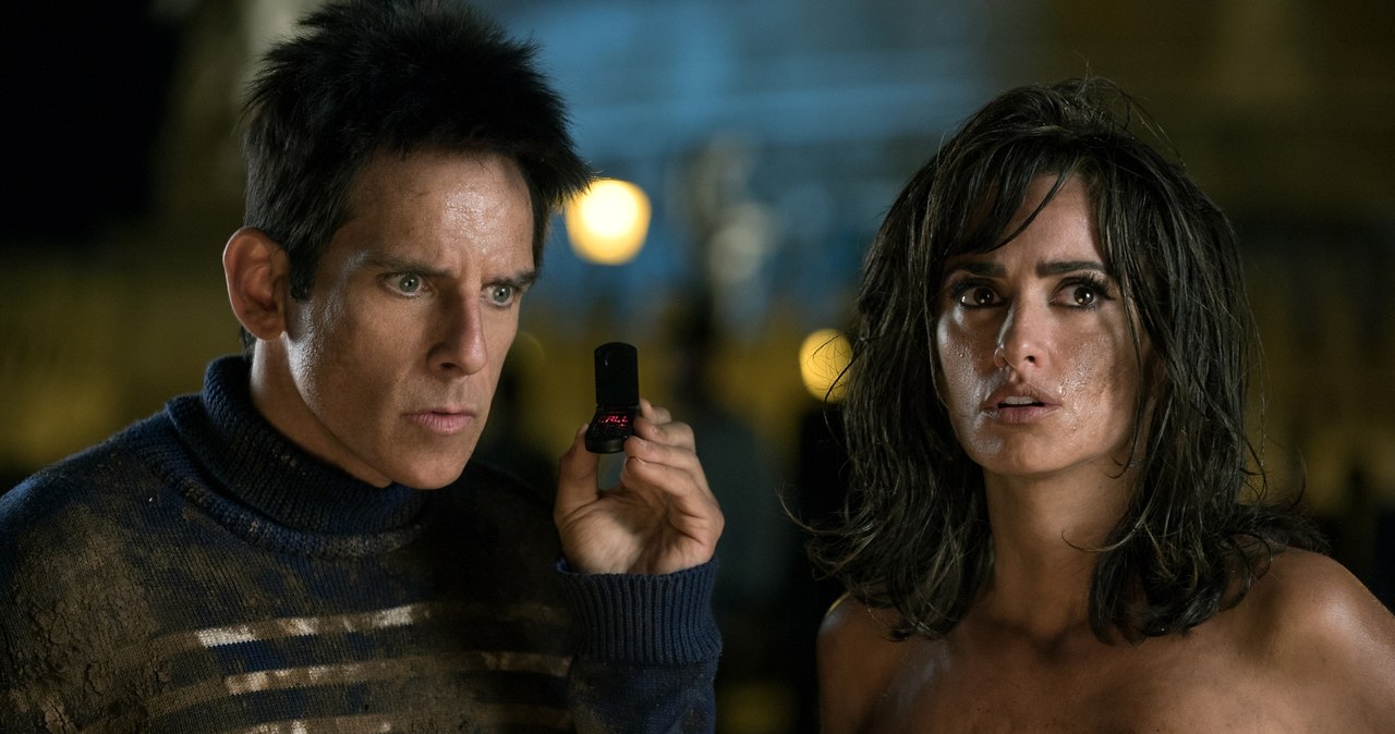 Ben Stiller i Penelope Cruz w scenie z "Zoolandera No. 2" /materiały prasowe