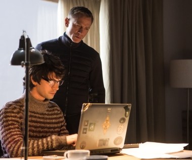 Ben Whishaw i Daniel Craig w filmie "Spectre"
