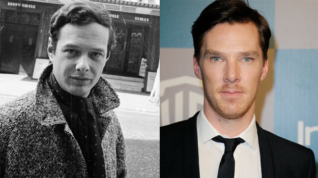 Benedict Cumberbatch (P) jest o 4 lata starszy niż Brian Epstein (L) w chwili śmierci . /Getty Images/Flash Press Media