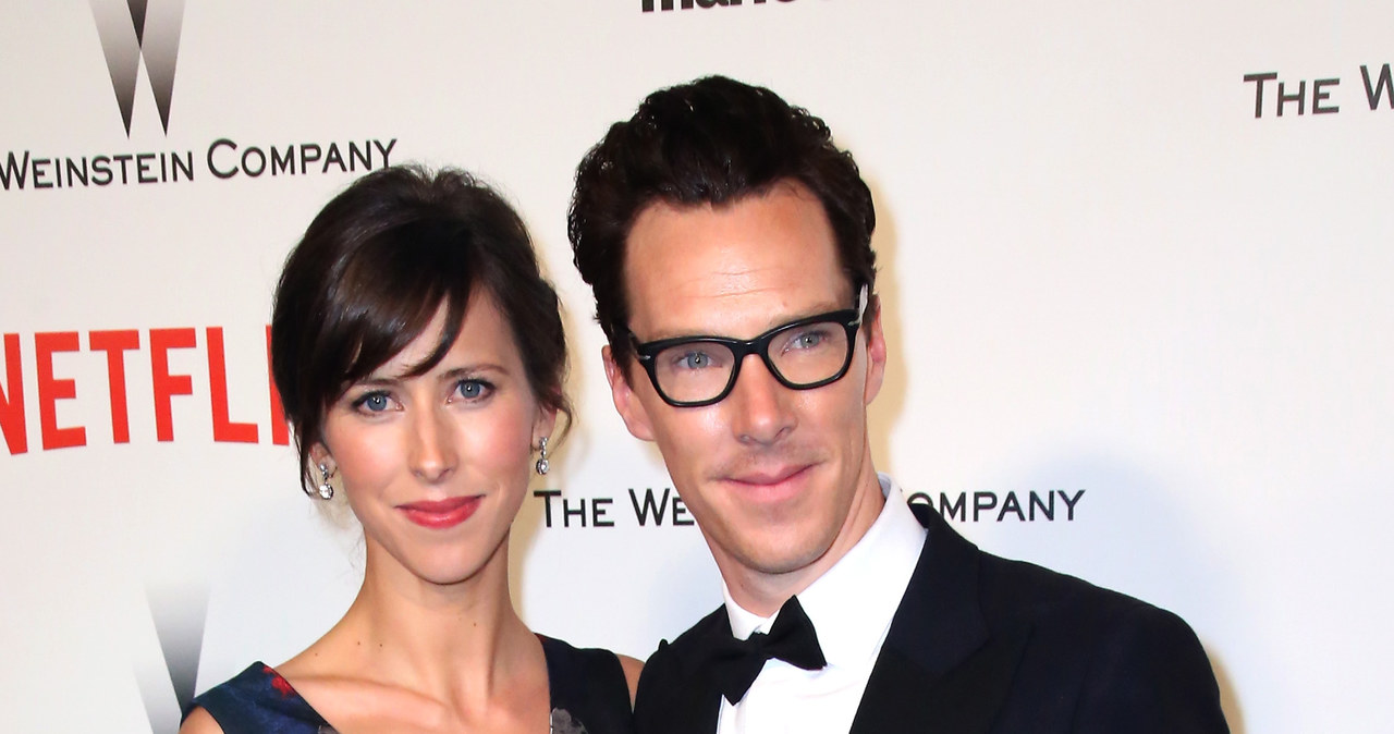 Benedict Cumberbatch z żoną /Ari Perilstein /Getty Images