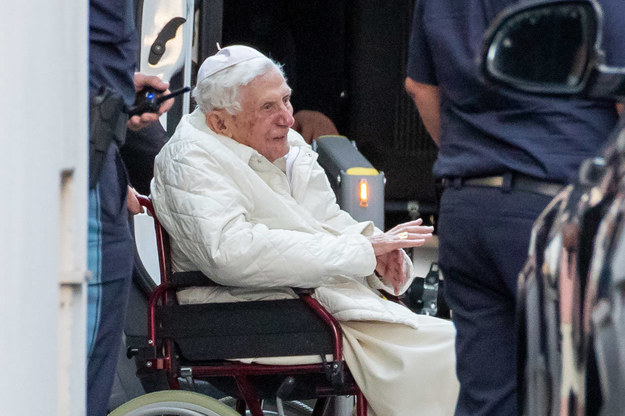 Benedykt XVI na zdjęciu z czerwca 2020 roku /Daniel Karmann /PAP/DPA