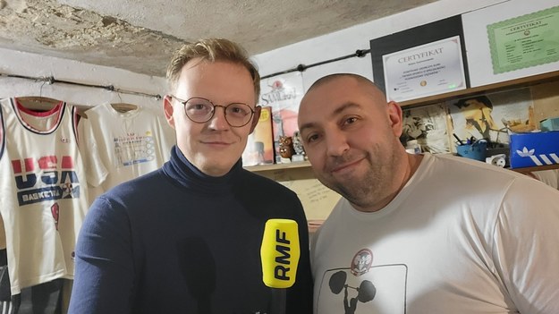 Beniamin Piłat i Adam Szymanowski /Beniamin Piłat /RMF FM