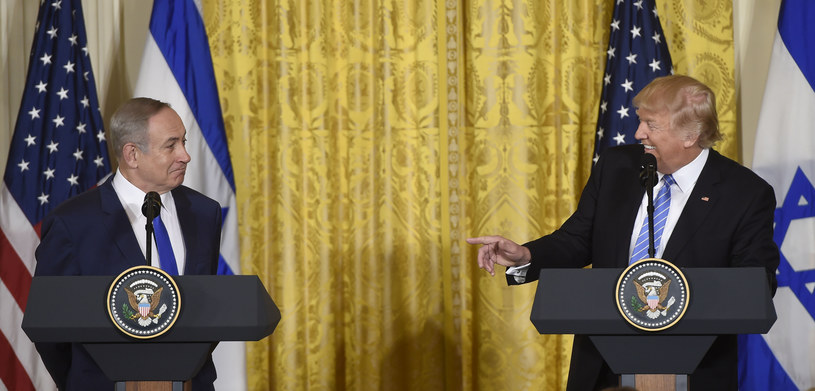 Benjamin Netanjahu i Donald Trump /AFP