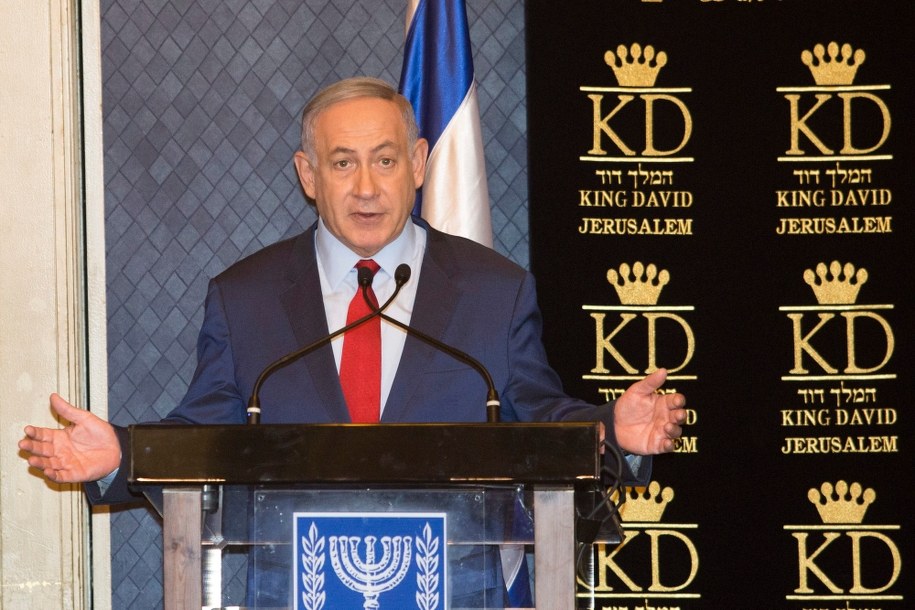 Benjamin Netanjahu /ABIR SULTAN /PAP/EPA