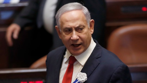 Benjamin Netanjahu /ATEF SAFADI  /PAP/EPA