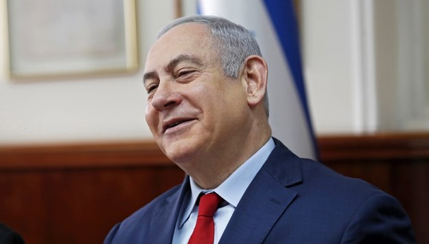 Benjamin Netanjahu /RONEN ZVULUN / POOL /PAP/EPA
