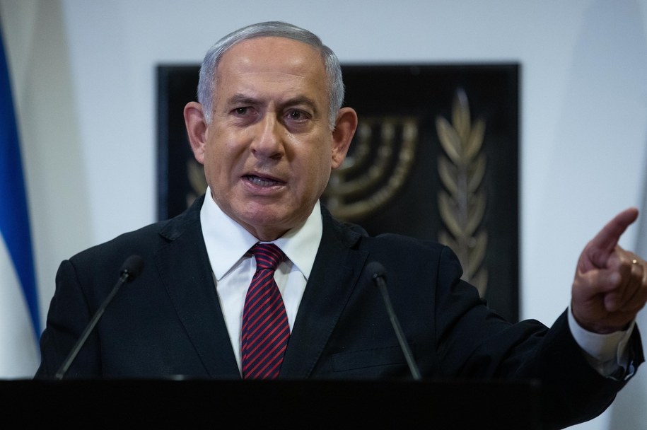 Benjamin Netanjahu /Yonatan Sindel / POOL /PAP/EPA