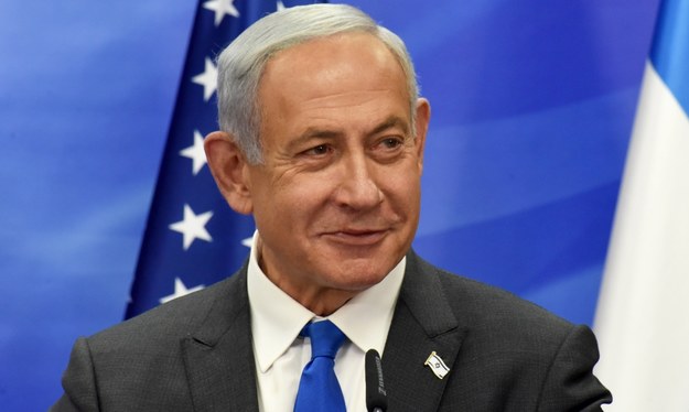Benjamin Netanjahu /DEBBIE HILL / POOL /PAP/EPA