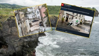 Benjamin szaleje w Portugalii. Ewakuacje, osuwiska i podtopienia