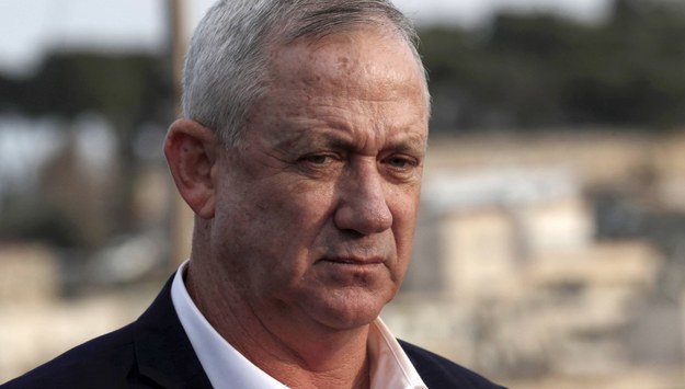 Benny Gantz /ATEF SAFADI  /PAP/EPA